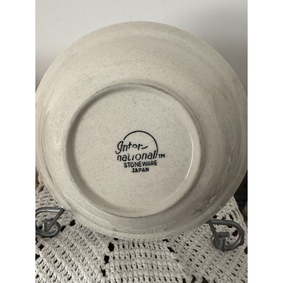 Lot of 4 International Stoneware Japan Heartland Soup Cereal Bowl 6 3/4" - Picture 2 of 3